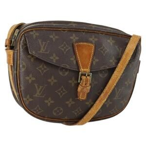 LOUIS VUITTON Monogram Jeune Fille MM Shoulder Bag M51226 LV Auth 163818